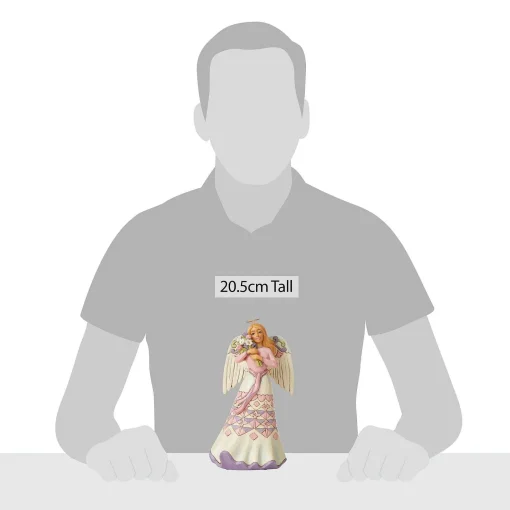 Angel Holding Flowers