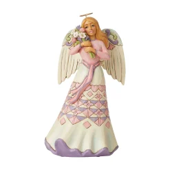 Angel Holding Flowers