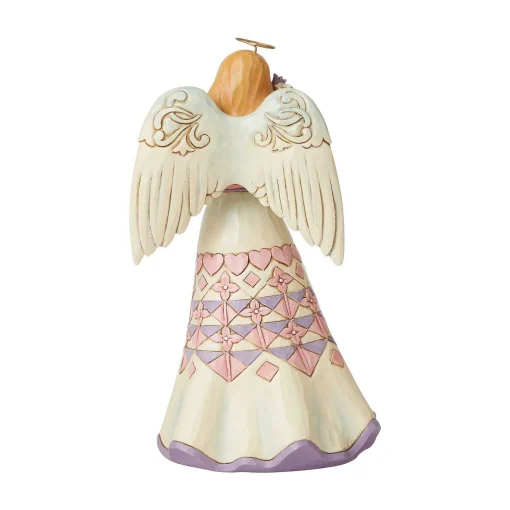 Angel Holding Flowers