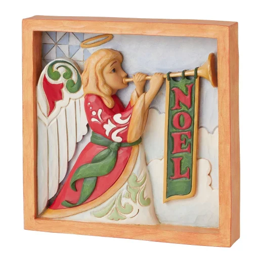 Angel With Trumpet Plaque