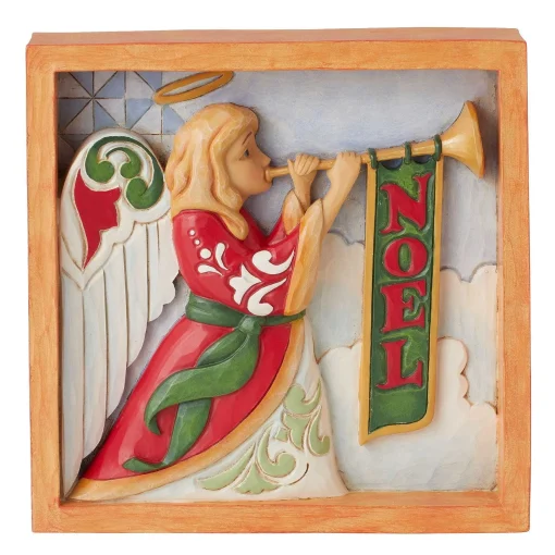 Angel With Trumpet Plaque