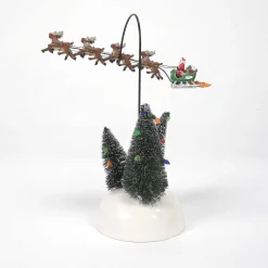 Animated Flaming Sleigh