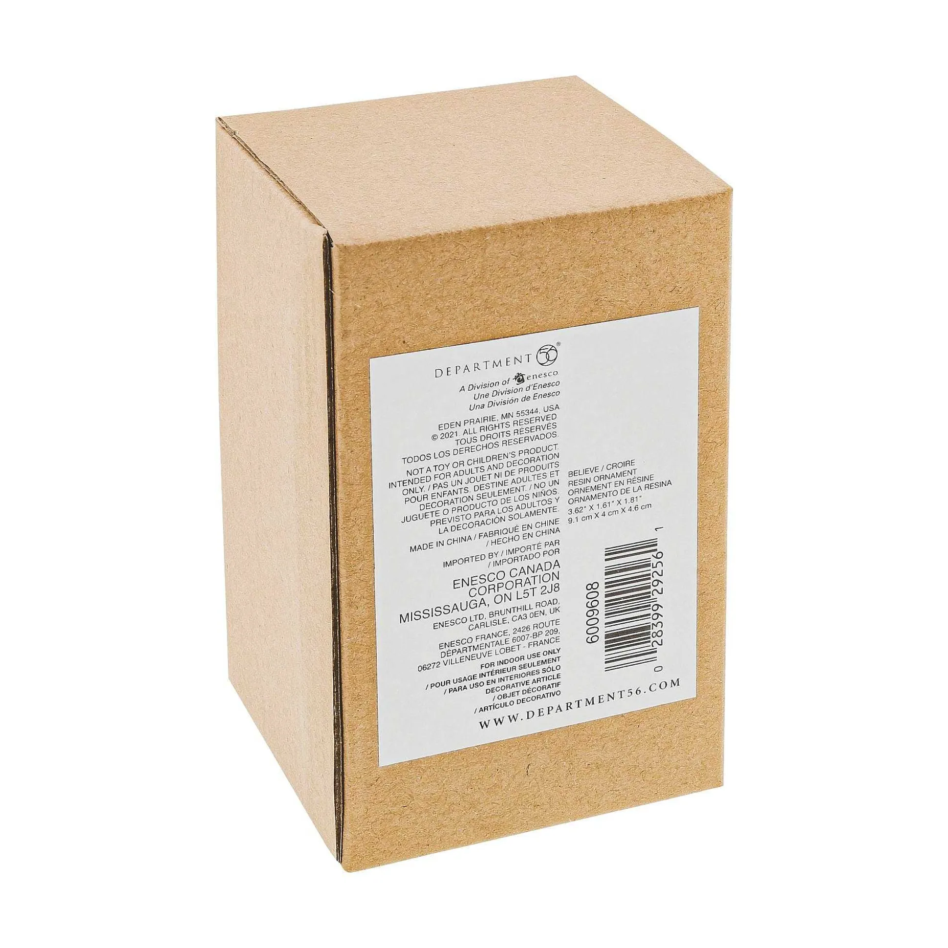 Believe Snowgnome Ornament