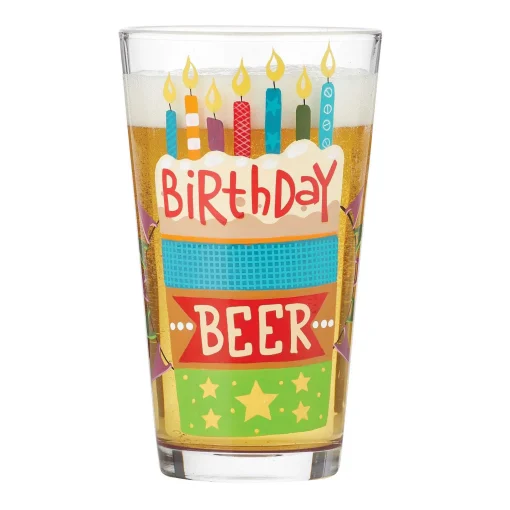 Birthday Beer Pint Glass