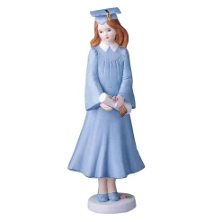 Brunette Graduate