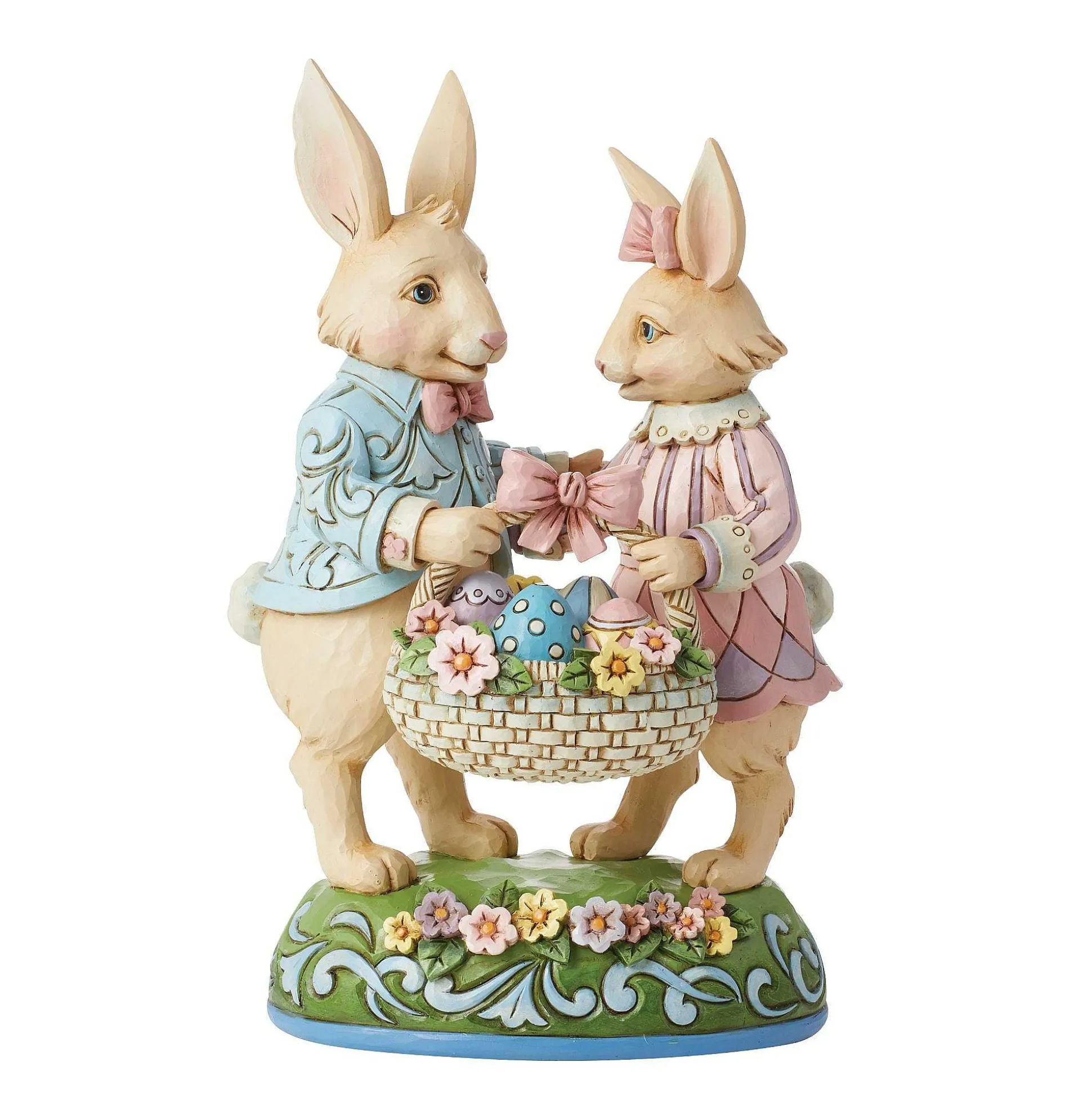 Bunny Couple With Basket Fig
