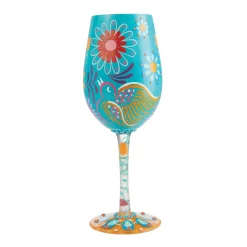Calavera Sugar Skull Glass