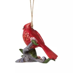 Caring Cardinals Flower Orn