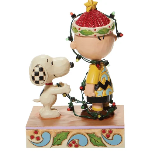 Charlie Brown Tangled Lights
