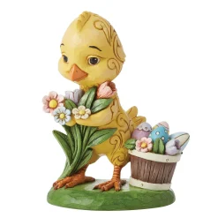 Chick With Flowers Pint
