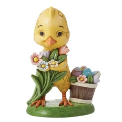 Chick With Flowers Pint