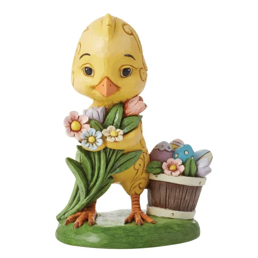 Chick With Flowers Pint