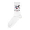 Cuppa Doodle Cat Mom Socks
