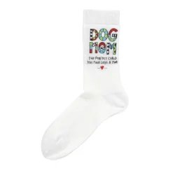 Cuppa Doodle Dog Mom Socks
