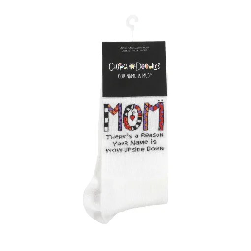 Cuppa Doodle Mom Socks