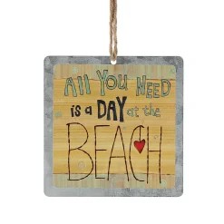 Day At The Beach Tin Orn