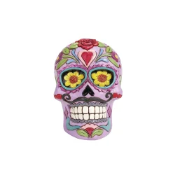 Day Of The Dead Purple Skull