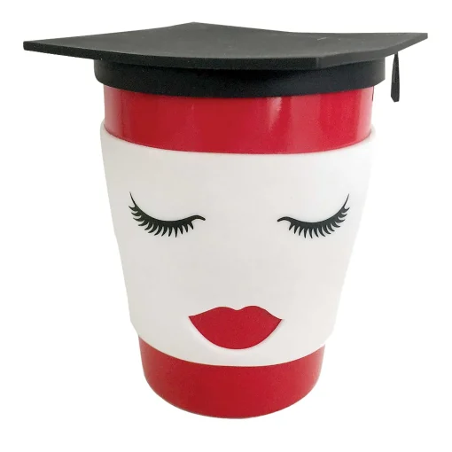 Grad Female Mug With Silicone