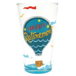 Happy Retirement Pint Glass