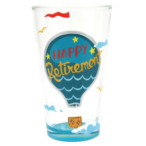 Happy Retirement Pint Glass