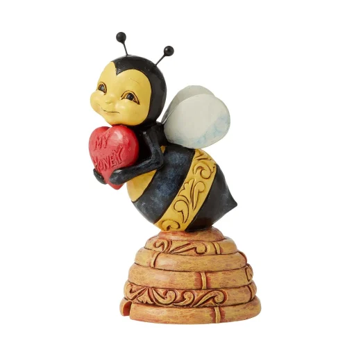 Honey Bee With Heart