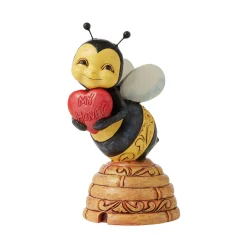 Honey Bee With Heart