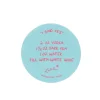 I Said Yes Wine Glass