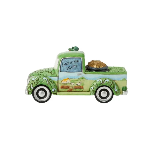 Leprechaun In Green Truck