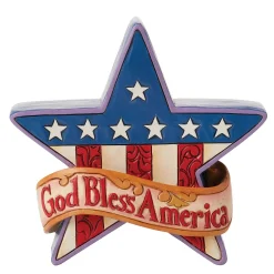 Mini Patriotic Star Figurine