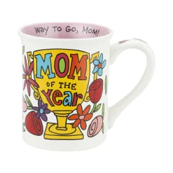 Mom Of The Year Trophy Mug