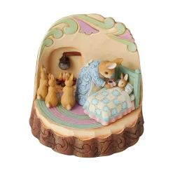 Mrs. Rabbit W/Bunnies