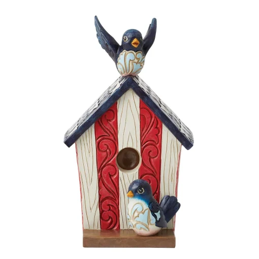 Patriotic Decorative Birdhouse