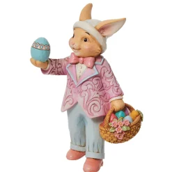 Pint Size Bunny With Egg