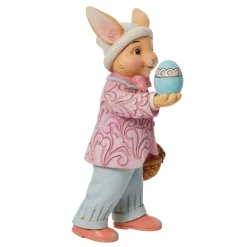 Pint Size Bunny With Egg