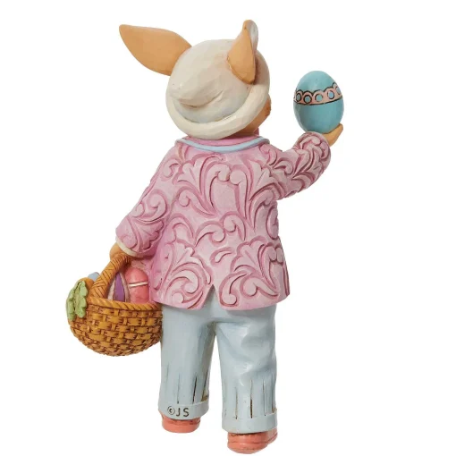 Pint Size Bunny With Egg