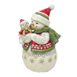 Pint Sized Snowmom W/Snowbaby