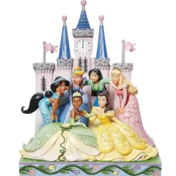 Princess Group In Front Of Cas