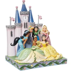 Princess Group In Front Of Cas