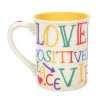 Rainbow Love Positve Vibes Mug
