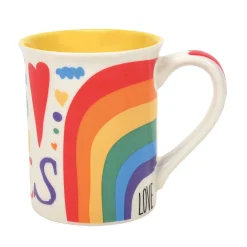 Rainbow Love Positve Vibes Mug