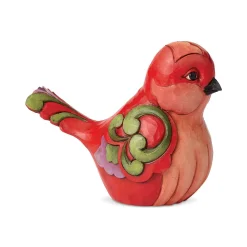 Red Floral Bird