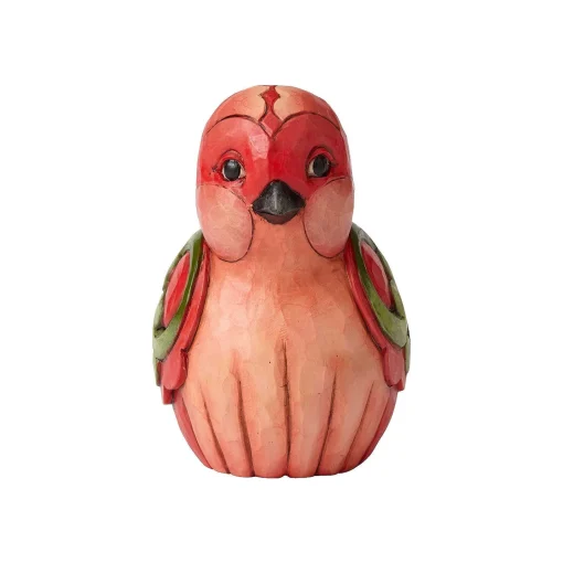 Red Floral Bird