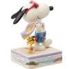 Snoopy & Woodstock At Beach