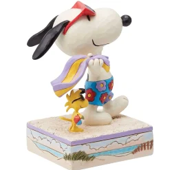 Snoopy & Woodstock At Beach