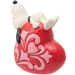 Snoopy Laying On Heart