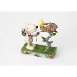 Snoopy With Woodstock In Nest