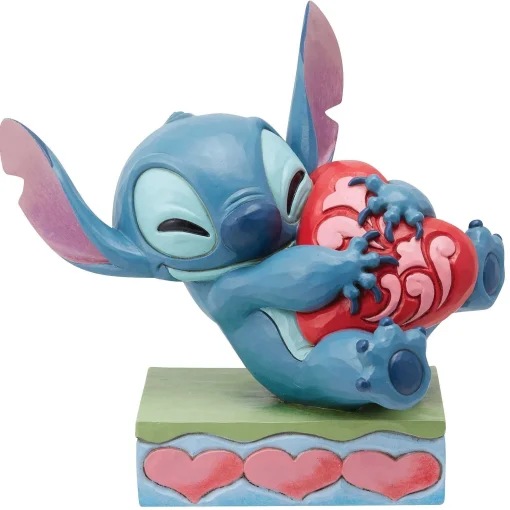 Stitch Hugging Heart
