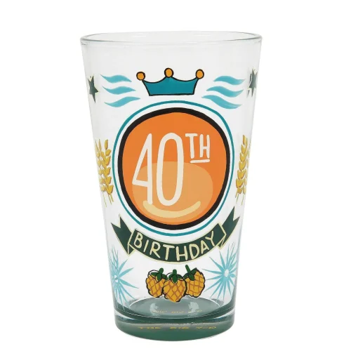 40Th Birthday Pint Glass