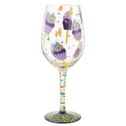 Tiny Birthday Bites Wine Glass