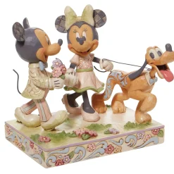 White Woodland Mickey&Minnie